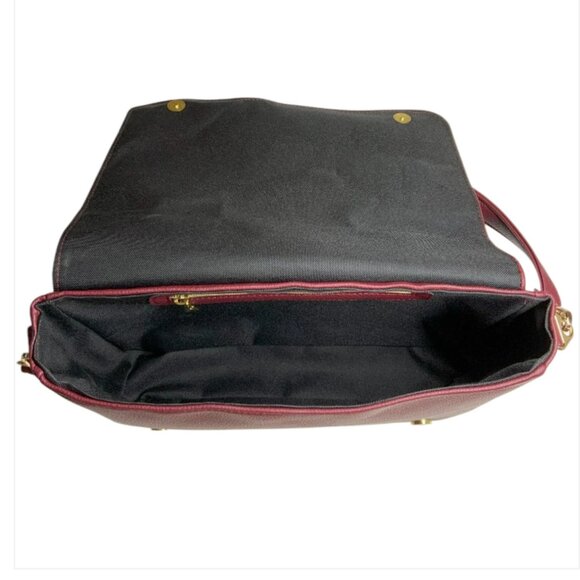 Custom Motorcycle Jacket Crossbody Bag Made With Premium Vinyl - Picture 3 of 3